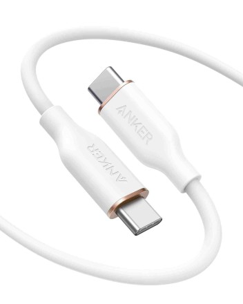  Usb Кабель-зарядка Type-C на Type-C Anker PowerLine III (A8552621) 0.9м белый