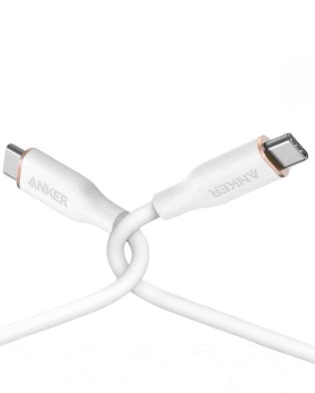  Usb Кабель-зарядка Type-C на Type-C Anker PowerLine III (A8552621) 0.9м белый