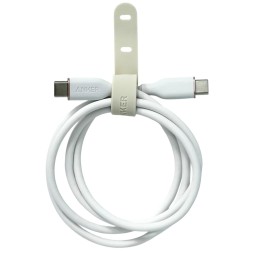 Usb Кабель-зарядка Type-C на Type-C Anker PowerLine III (A8552621) 0.9м белый