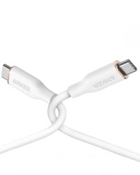 Usb Кабель-зарядка Type-C на Type-C Anker PowerLine III (A8552621) 0.9м белый