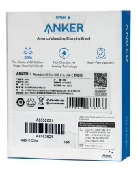 Usb Кабель-зарядка Type-C на Type-C Anker PowerLine III (A8552621) 0.9м белый
