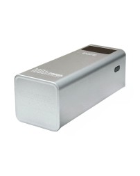 Powerbank EOFE G203 20000mAh 3A 100W/22.5W 2USB/Type-C с дисплеем серебристый