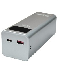 Powerbank EOFE G203 20000mAh 3A 100W/22.5W 2USB/Type-C с дисплеем серебристый