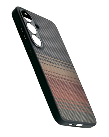  Накладка для Samsung Galaxy S25 Plus Keephone Kevlar Sunset Magsafe коричневый