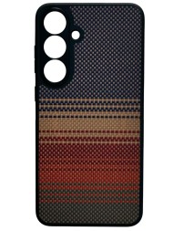 Накладка для Samsung Galaxy S25 Plus Keephone Kevlar Sunset Magsafe коричневый