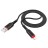  Usb Кабель-зарядка Lightning Hoco X59 Victory 1м 2.4А в тканевой оплётке чёрный