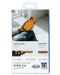 Накладка для i-Phone 17 Pro Max Keephone Mococo MagSnap оранжевая