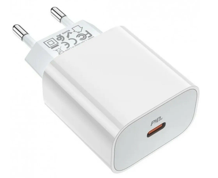  Сетевое зар. устр. Hoco C76A Plus 1C 20W белое