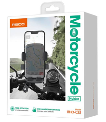 Держатель для мотоциклов и велосипедов Recci RHO-C23 черный