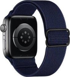 Сменный ремешок для Apple Watch 42/44/45мм Hoco WA04 темно-синий