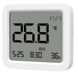 Метеостанция Xiaomi Intelligent Thermometer 3 MJWSD05MMC белый