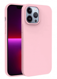 Чехол-накладка  i-Phone 13 Pro Silicone icase  №06 светло-розовая