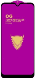 Защитное стекло для Xiaomi Redmi 9A/9C/A12 OG Purple черное