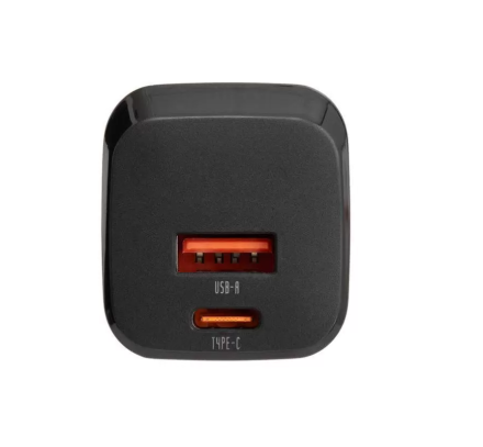  Сетевое зар. устр. Keephone CH-23061 1USB/1C 20W черное