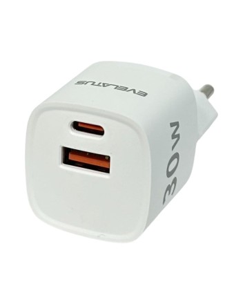  Сетевое зар. устр. Evelatus 135 1USB/1C 22.5W/35W белое