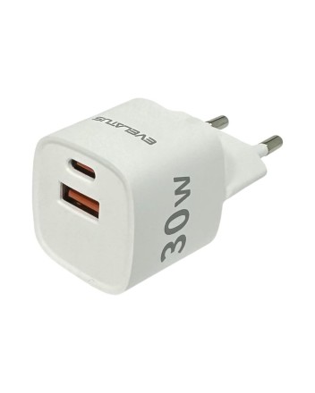  Сетевое зар. устр. Evelatus 135 1USB/1C 22.5W/35W белое