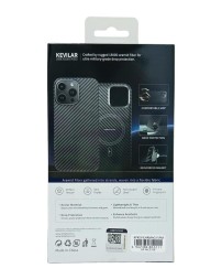Накладка для i-Phone 15 Pro Max Keephone Kevilar MagSnap черный