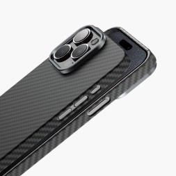 Накладка для i-Phone 15 Pro Max Keephone Kevilar MagSnap черный