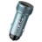  Автомобильное заряд. устр. Hoco Z49B 1USB/1C 38W серое