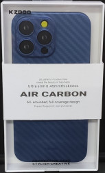 Накладка для iPhone 14 Pro Max K-Doo Air Carbon пластик синяя