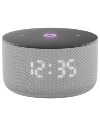 Умная колонка Яндекс Станция Мини 3 с часами серая