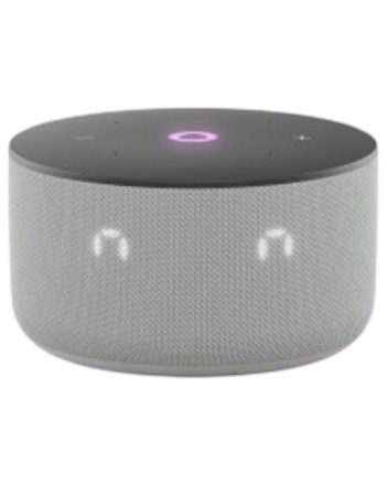  Умная колонка Яндекс Станция Мини 3 с часами серая