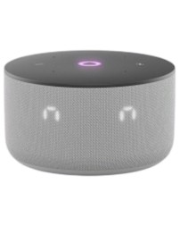 Умная колонка Яндекс Станция Мини 3 с часами серая