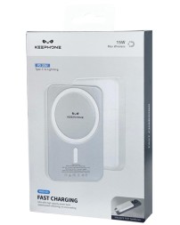 Powerbank с беспроводной зарядкой Keephone PB-14 5000mAh 1C 20W PB-14BWH белый