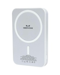 Powerbank с беспроводной зарядкой Keephone PB-14 5000mAh 1C 20W PB-14BWH белый