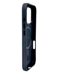 Накладка для i-Phone 16 Pro 6.3&quot; Pitaka Military-Grade Protective Case черно-серый