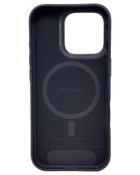 Накладка для i-Phone 16 Pro 6.3&quot; Pitaka Military-Grade Protective Case черно-серый