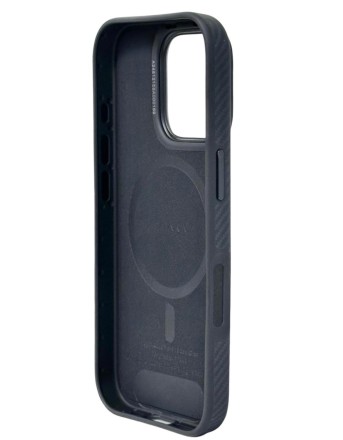  Накладка для i-Phone 16 Pro 6.3&quot; Pitaka Military-Grade Protective Case черно-серый