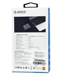 USB-С хаб Orico XHJ4C-G2 4USB-C серый