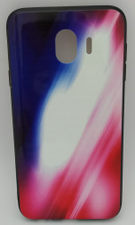 Накладка для Samsung Galaxy J4 (2018) силикон разноцветный