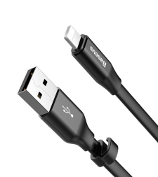 Usb Кабель-зарядка Lightning Baseus 23см (CALMBJ-01) чёрный