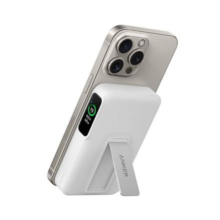  Powerbank с беспроводной зарядкой Anker A1654 10000mAh 1USB/1C (A1654P21) белый