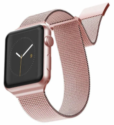 Сменный браслет для Apple Watch 38-40mm Milano №04 розовое золото