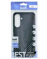 Накладка для Samsung Galaxy A36/A56 пластик чёрный