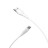  Usb Кабель-зарядка Type-C Borofone BX18 Optimal 2A 1м силиконовый белый