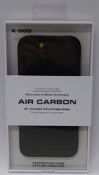 Накладка для i-Phone 12 Pro 6.1&quot; K-Doo Air Carbon пластик черная