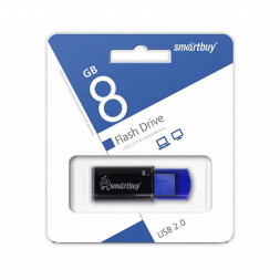 USB флеш накопитель Smartbuy 8GB Click Blue (SB8GBCL-B)