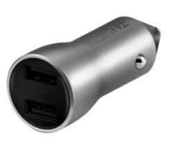 Автомобильное зар. устр. ZMI Digital Display Car Charger 2USB 2.4A (AP621)