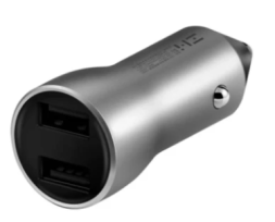 Автомобильное зар. устр. Xiaomi ZMI Digital Display Car Charger 2USB 2.4A (AP621)