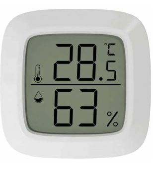  Метеостанция Miwaing Whale Wake-up Temperature And Humidity Meter JXTH01 белый