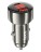  Автомобильное заряд. устр. Hoco Z50 1USB/1C 18W/30W серебристый