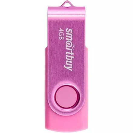  USB флеш накопитель SmartBuy 004GB Twist Pink (SB004GB2TWP)