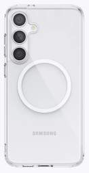 Накладка для Samsung Galaxy S24 Plus силикон MagSafe Clear Case