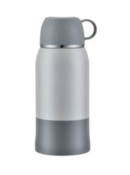 Термос Funjia Home Simple And Portable Insulation Cup 600 ml серый