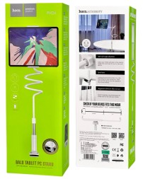 Держатель для телефона на стол Hoco PH24 4"-10.5" белый