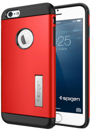 Чехол Spigen для i-Phone 6 Plus Slim Armor Series SGP10902 красный